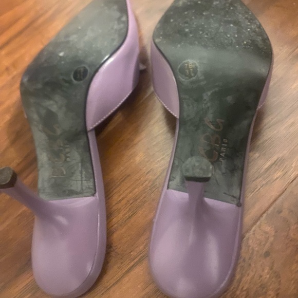 Bcbg Paris kitten heels slides with bow - Picture 4 of 5